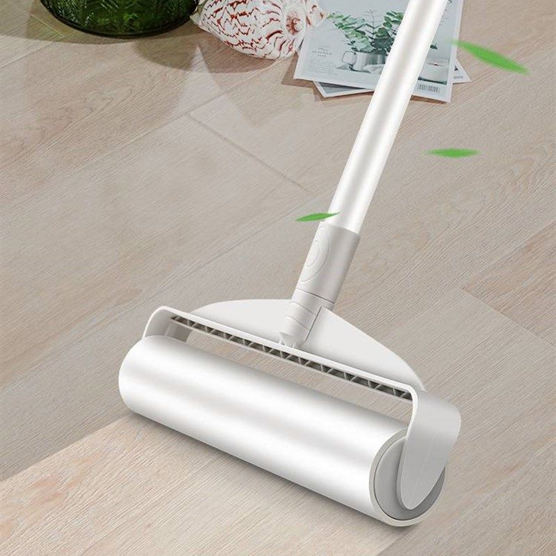 粘毛器滚筒长柄滚刷粘尘头发滚轮大号加长家用地板去猫毛沾毛神器,收纳整理,衣物除尘滚/粘毛滚,淘宝优惠券,粉丝福利购,淘宝优惠卷