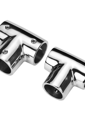 90° 3-way Boat Pipe Connector 316 Stainless Steel Marine Ya