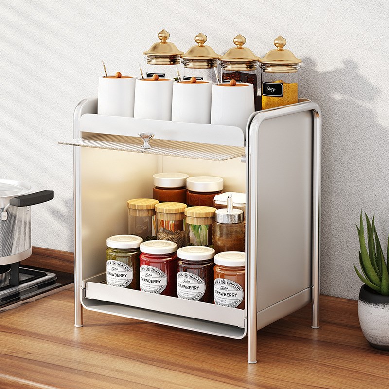 拆装款ins风化妆品收纳盒桌面防灰尘收纳柜Q高级感护肤品置物架