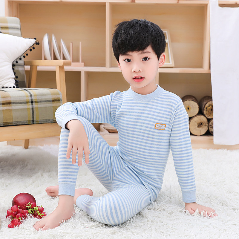 彩棉儿童内衣套装男童秋衣秋裤6中领7线衣线裤5岁婴儿服8睡衣,童装/婴儿装/亲子装,内衣套装,淘宝优惠券,粉丝福利购,淘宝优惠卷