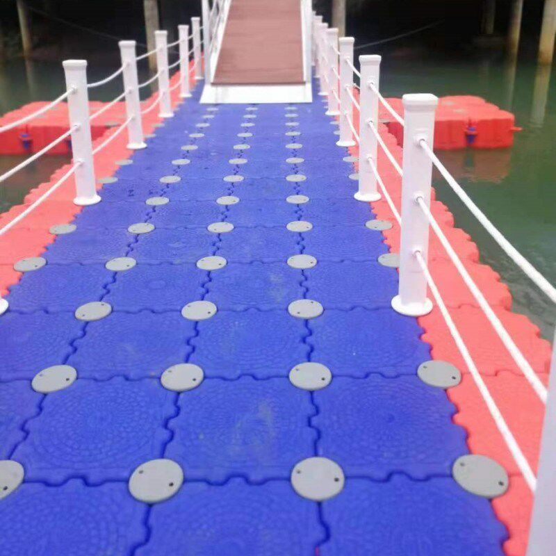 厂家直销 塑料浮筒浮桥r摩托艇泊位游艇码头 浮筒 水上浮动码头