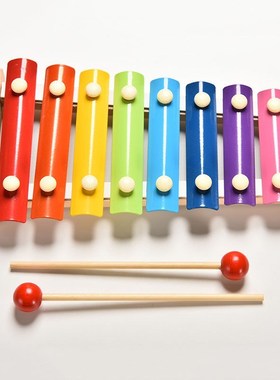 Music Instrut Toy Wooden Frame Xylophone Children Kids  Baby
