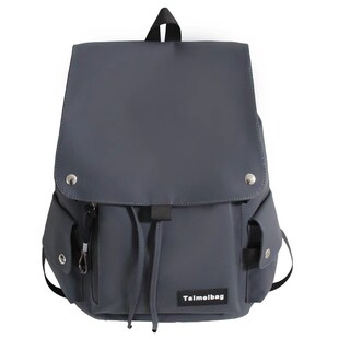 旅游轻便双肩包书包男大学生简约皮质防水高中生背包大容量英伦风