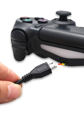 For Sony PS4 Slim Game Controller 2 In 1 Micro Charging USB