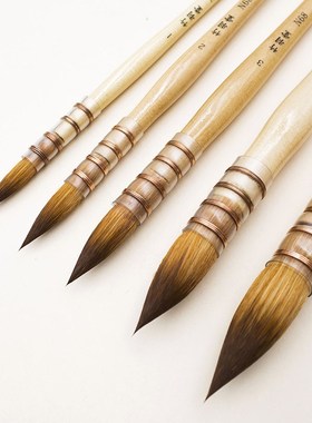 ZY TANG N68 Round,high quality nylon hair (synthetic) waterc