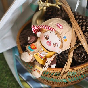 20cm无属性娃衣 小西瓜家贩售机汪栗可可棉花娃娃衣服15 现货