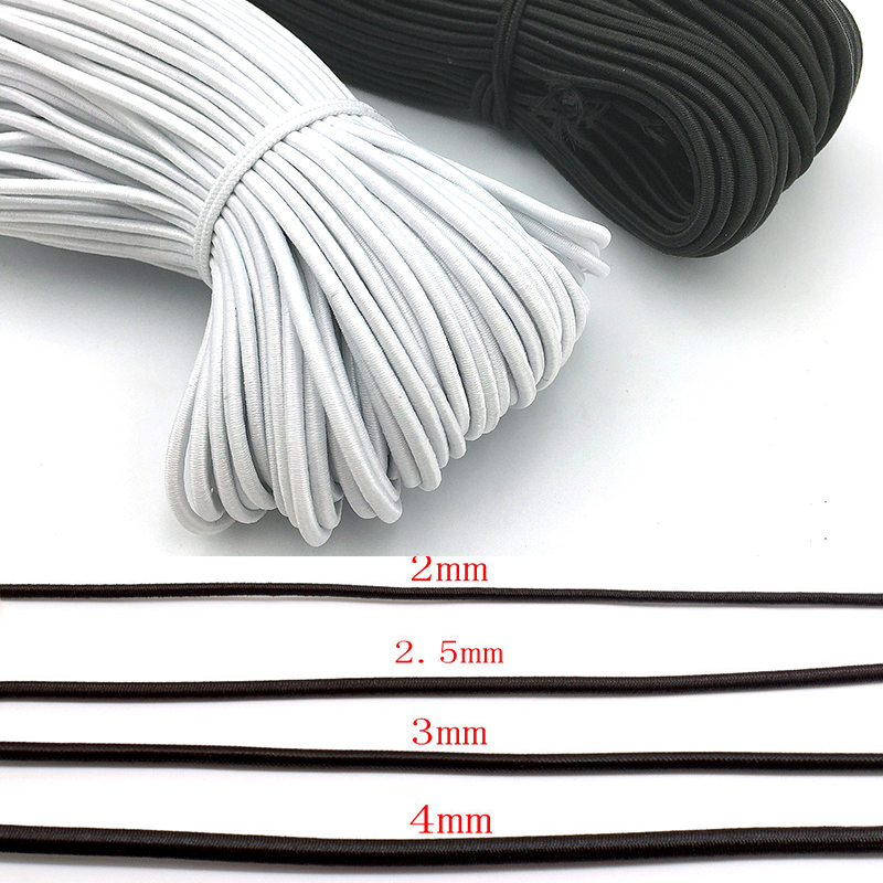 速发1/2/3/4/5mm High-Quality Round Elastic Band Cord Elastic