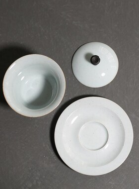 160ml Retro Vintage Mountains Gaiwan Traditional Chinese Cer