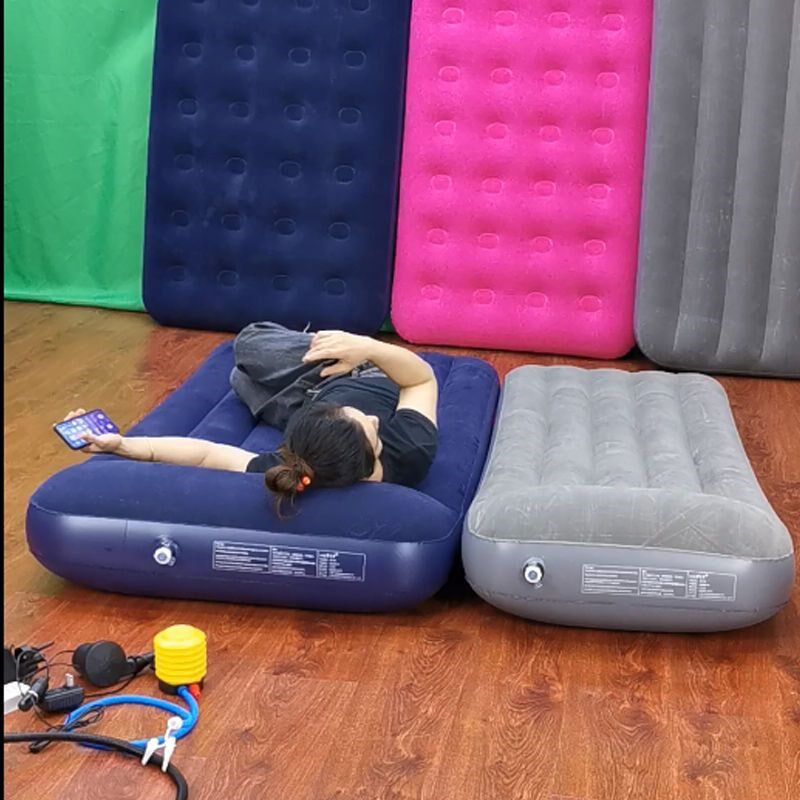 充气床垫野外露营帐篷旅行气垫床打地铺折叠单人床双人充气式床垫