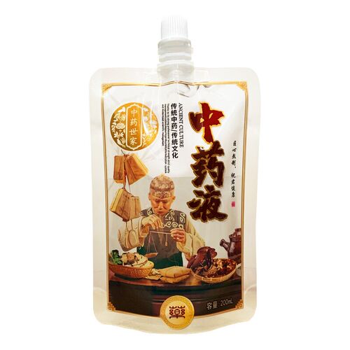 中药液包装袋自立吸嘴袋液体分装包装袋封口袋食品级中药汤袋
