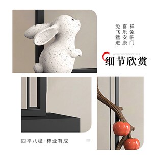 事事顺利家居饰品玄关柜摆件装饰电视柜新中式客厅工艺品乔迁礼物