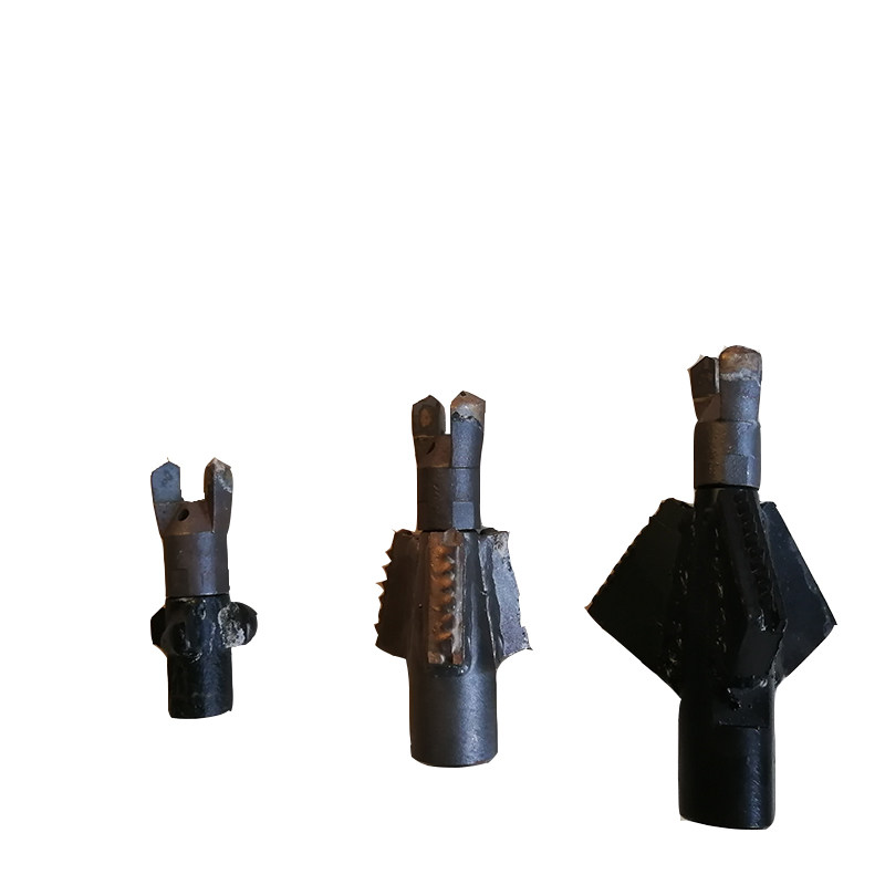 小型水钻穿越顶管机铺管机过路眼转头锥形大口径打土钻土扩孔钻头