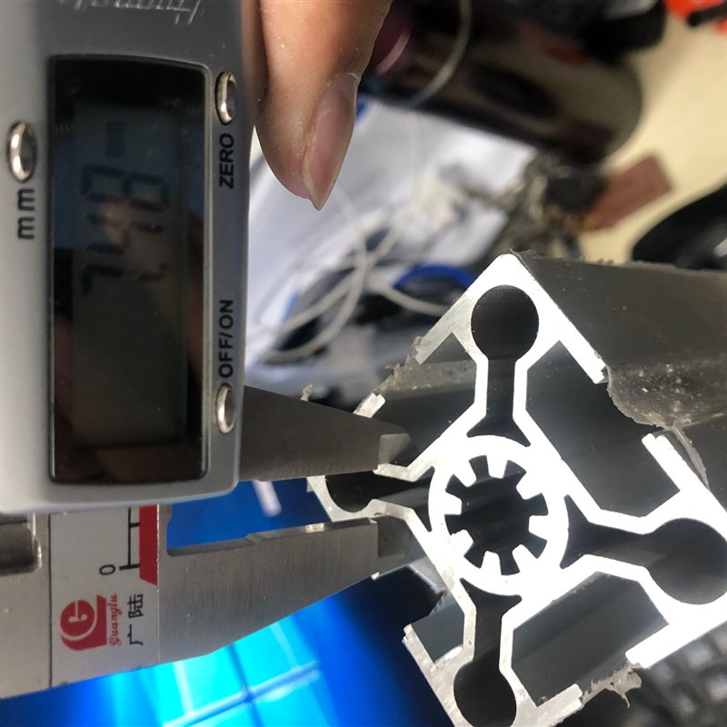 工厂销5050铝材s5050型材5050方管铝型材5050工业铝型X材5050铝合