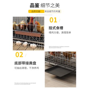 鸡窝搭建户外防雨室外防水鸡窝喂小鸡的笼子专业养鸡笼兔子活物鸭