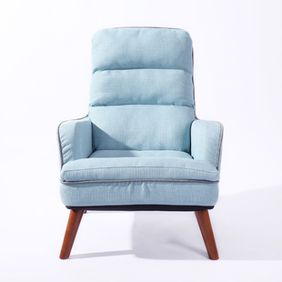 喂奶椅单人懒人沙发哺乳沙发高靠背小户型阳台休闲椅卧室看书椅