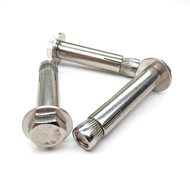 极速201 stainless steael built-in expansion screw outer hexa