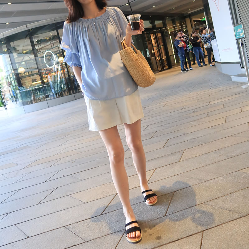 孕妇短裤夏季薄款孕妇裤子外穿时尚宽松安全裤打底裤孕妇装夏装