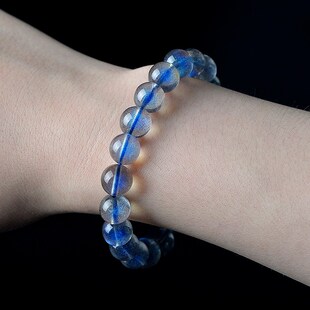 Natural gray moonstone hand collection level ice labradorite