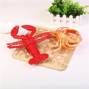 animal 极速Crab model螃蟹 pig simulation marine lobster toy