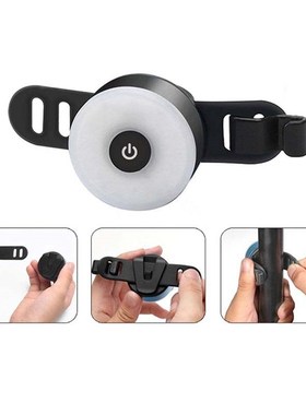 Backpack-Lamp Helmet Tail-Light Bike Led Bicycle Chargeable