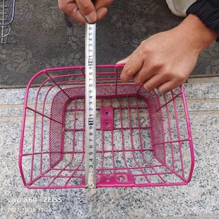 山地车自行车筐车篮前置车筐儿童单车篮子折叠车车头篮筐车篓子