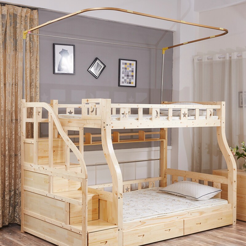 子母床蚊帐上下铺双层床U型导轨支架学生儿童母子高低床蚊帐,床上用品,蚊帐,淘宝优惠券,粉丝福利购,淘宝优惠卷