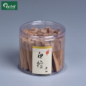 松月堂檀香棒文莱老山木块天然木条熏香舒缓净化空气居家室内香薰