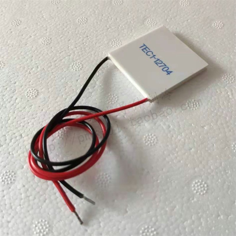 404012704制冷片妍东40*40mm全新12V4A半导体致冷器件TEC1-12704