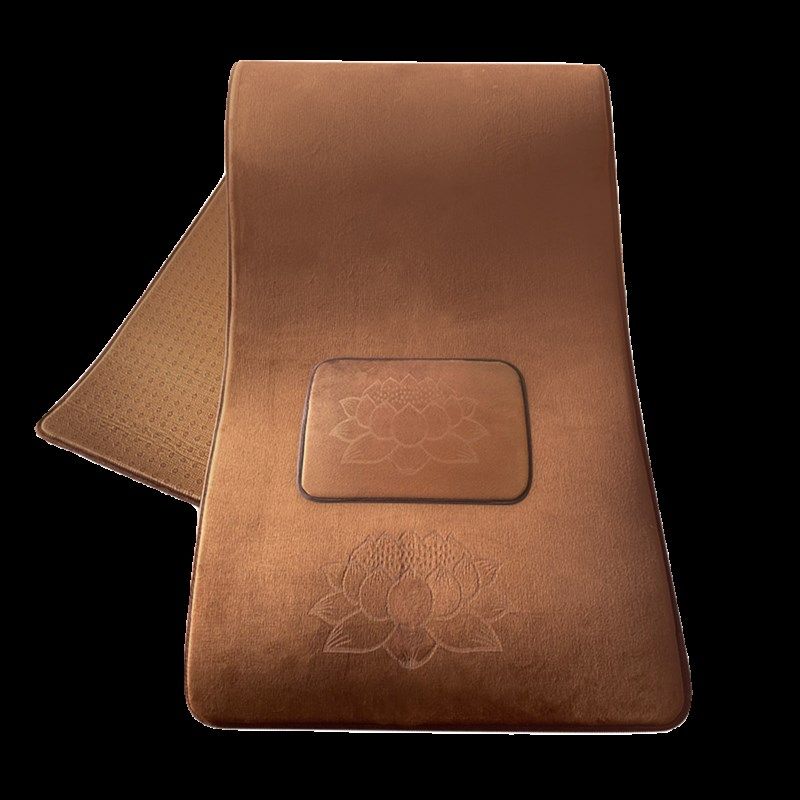 108大拜垫子顺滑加厚大礼拜专用垫大h拜忏垫拜垫家用磕大头跪拜垫