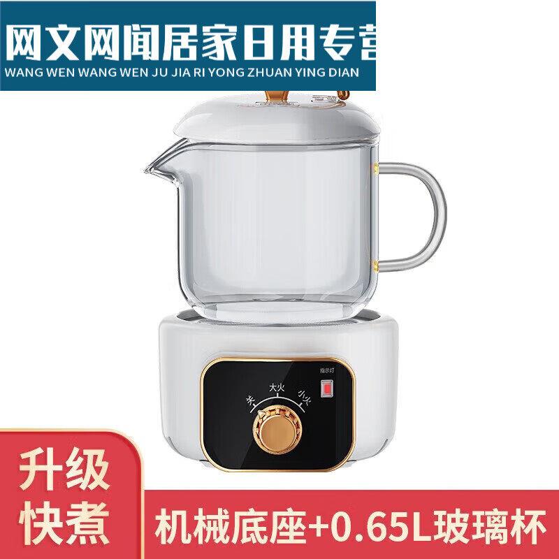 养生壶迷你型g家用多功能煮茶器水壶煮茶办公室小型玻璃花茶壶