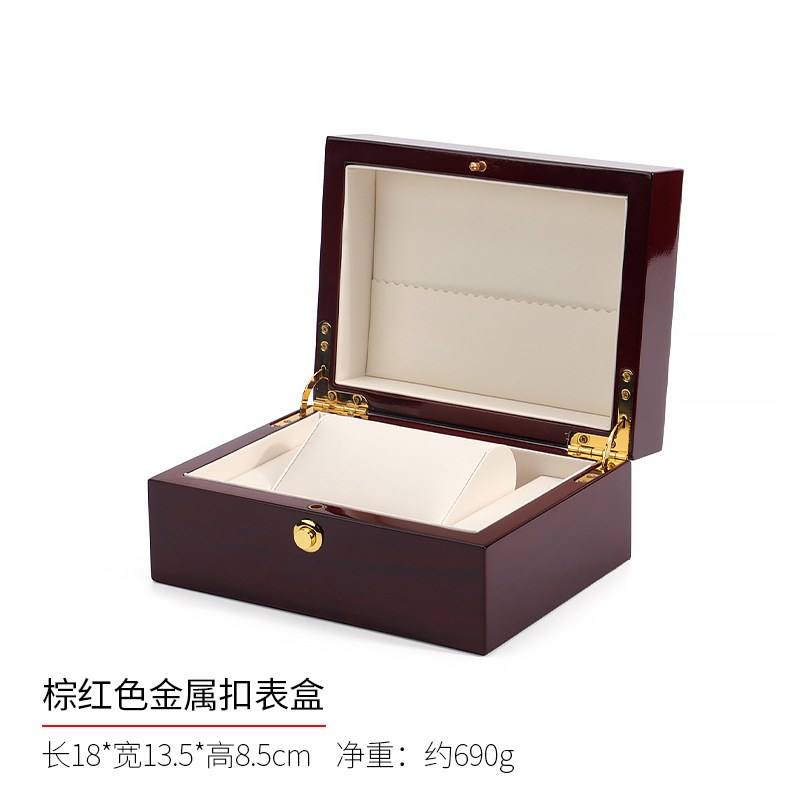 复古红木手表盒i 木质腕表展示盒 男士机械表收纳盒 手表礼盒现货