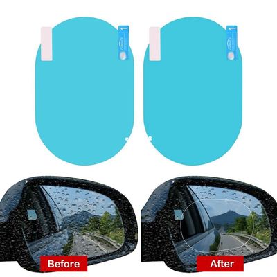 极速2PCS/Set Car Mirror Window Clear Film Anti Fog Anti-glar