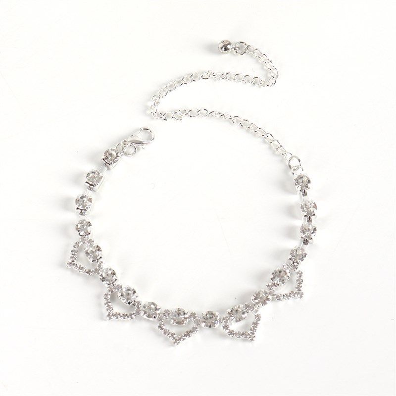 金色女孩b时尚脚链 欧美爱心脚链夸张满钻脚环水钻脚饰Ankle chai,服饰配件/皮带/帽子/围巾,其他配件,淘宝优惠券,粉丝福利购,淘宝优惠卷