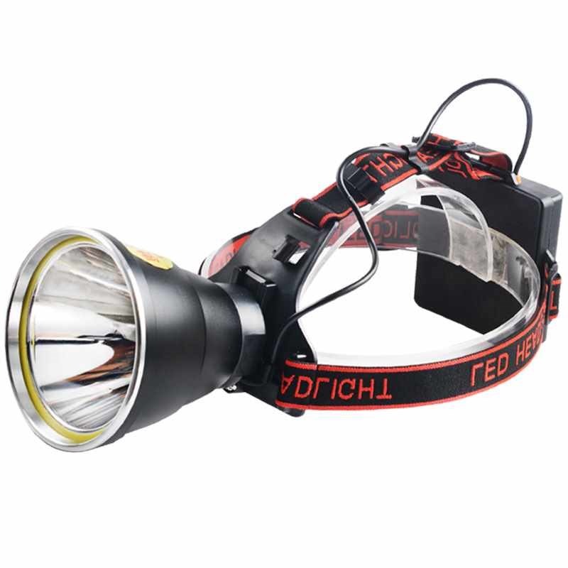 感应头灯超亮头戴式200W强光家用户外聚光远射防水手电筒照
