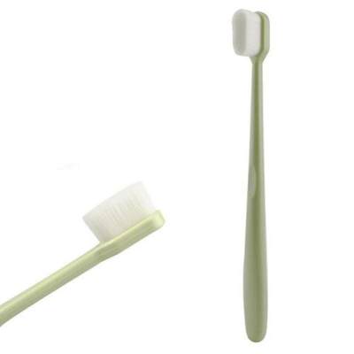 新品1pcs Ultra-fine Soft Fur Toothbrush Potable Toothbrushes