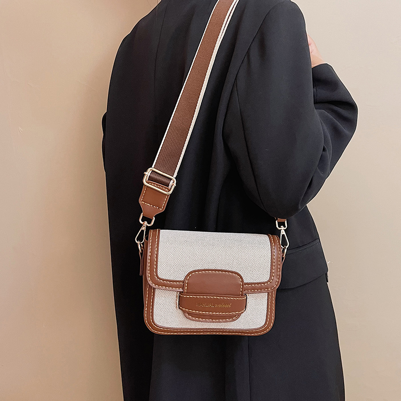 高级感质感马鞍包diy手工编织包自制材料包单肩斜挎包女包送闺蜜