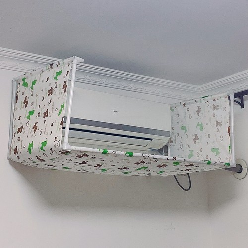 空调遮风板防直吹防风风口挡风头顶壁挂式通用月子冷气导风罩挡板