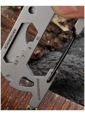 WorthWhile Multifunction Climbing Carabiner EDC Keychain  Ou