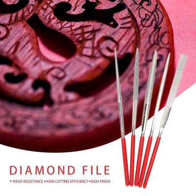 推荐140mm 5pcs Wood Rasp Carving Needle Files Mini Metal Nee