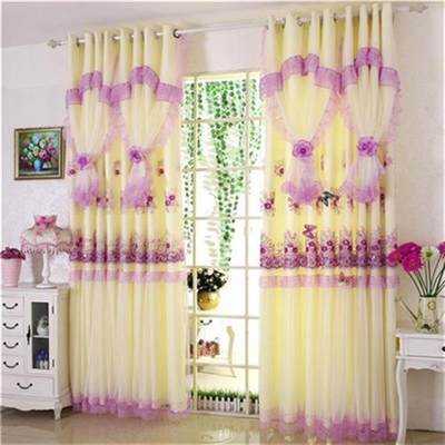 推荐Korean window main lace wedding room curtainJ girl livin