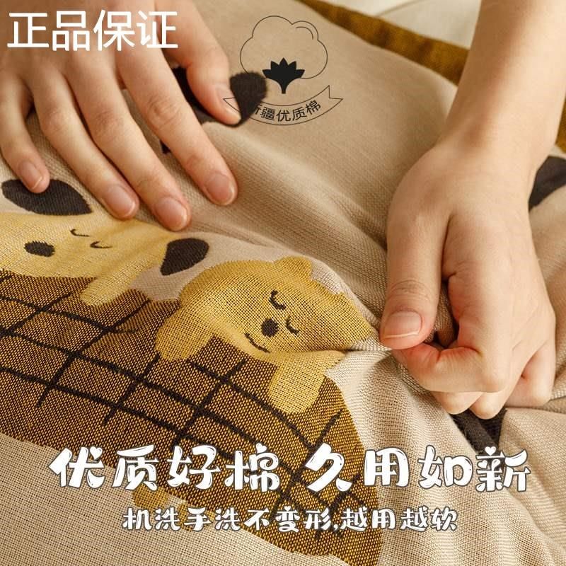 新品枕头套纱布枕套一对装夏季儿童全棉2024新款枕芯内胆套单