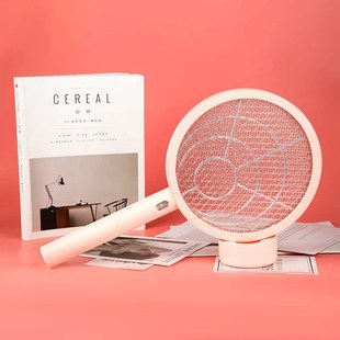 18650锂电池灭蚊拍1个装 新款 电蚊拍灭蚊苍蝇拍多功能简约日式