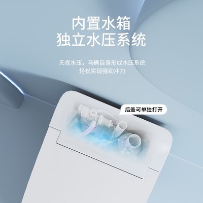 马桶坐便器家用虹吸式抽水小户型大冲力卫浴防冻非智能普通座厕