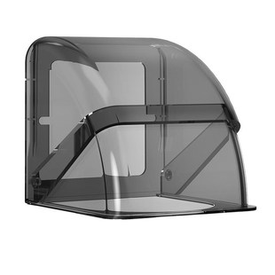 86型加高插座防水罩斜五u孔浴室漏电开关防溅盒热水器保护漏保盖