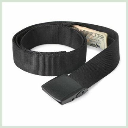 Hot Travel Security Belt Safe Anti-Theft HiddeSn Money Pouch