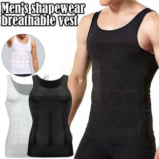 Vest Body Slimming Tight Men Shapewear Elastic Skinny