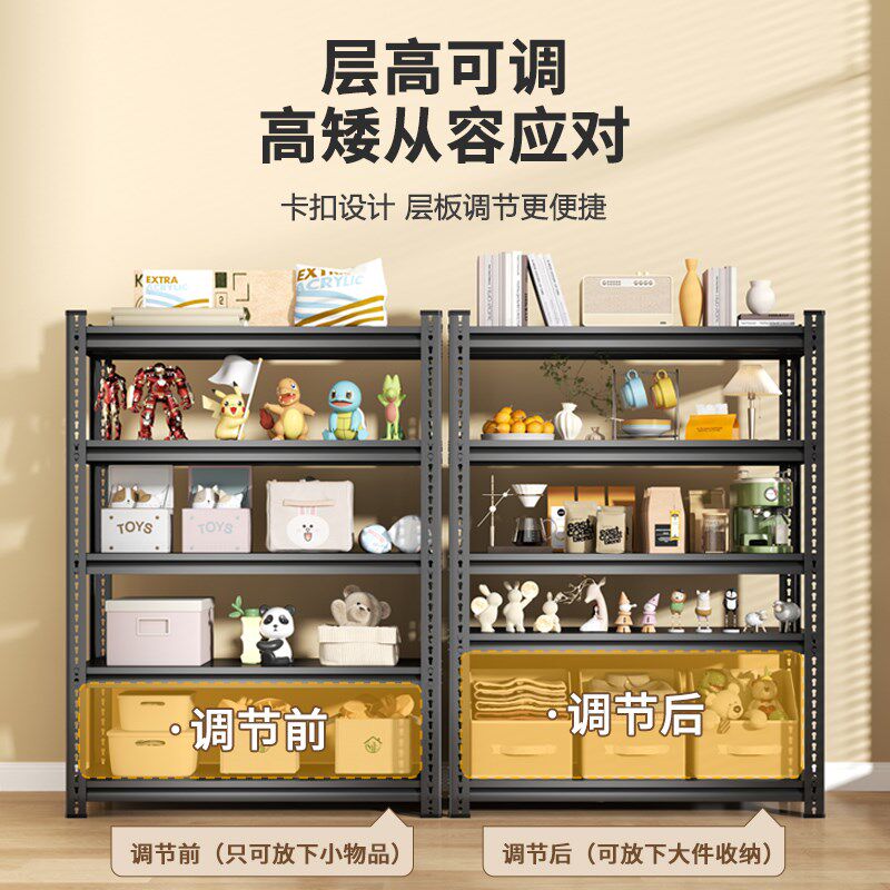 小型货架置物架多层角钢货物架仓储铁架子超市储物架地下室收纳架,商业/办公家具,仓储货架,淘宝优惠券,粉丝福利购,淘宝优惠卷