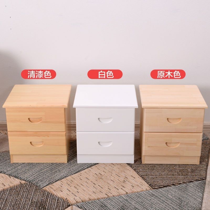 新款床头柜实木松木抽屉迷你收纳储物柜子卧室置物柜床边柜,住宅家具,床头柜,淘宝优惠券,粉丝福利购,淘宝优惠卷
