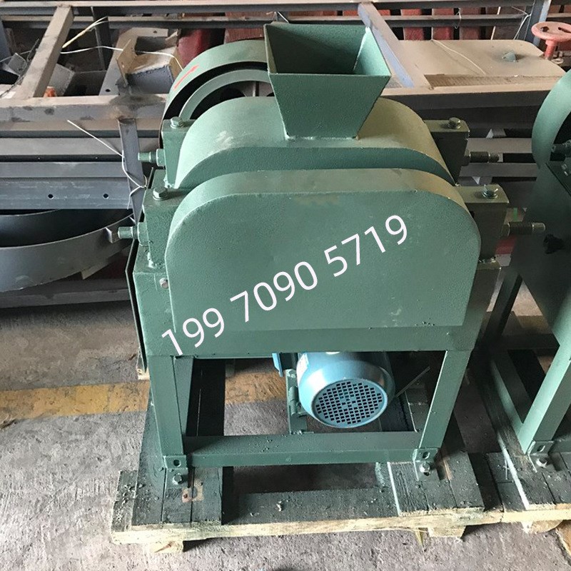 铸钢颚破200*75小型实验室试矿用磨矿石煤矸石工业磨粉对辊破碎机