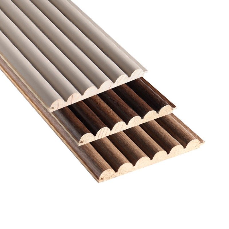 弧形格栅板实木半圆格栅板波浪圆弧木格栅弧形隔删大小电视背景墙